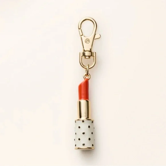 Kate Spade X Target Lipstick Bag Charm Keychain - Picture 2 of 5